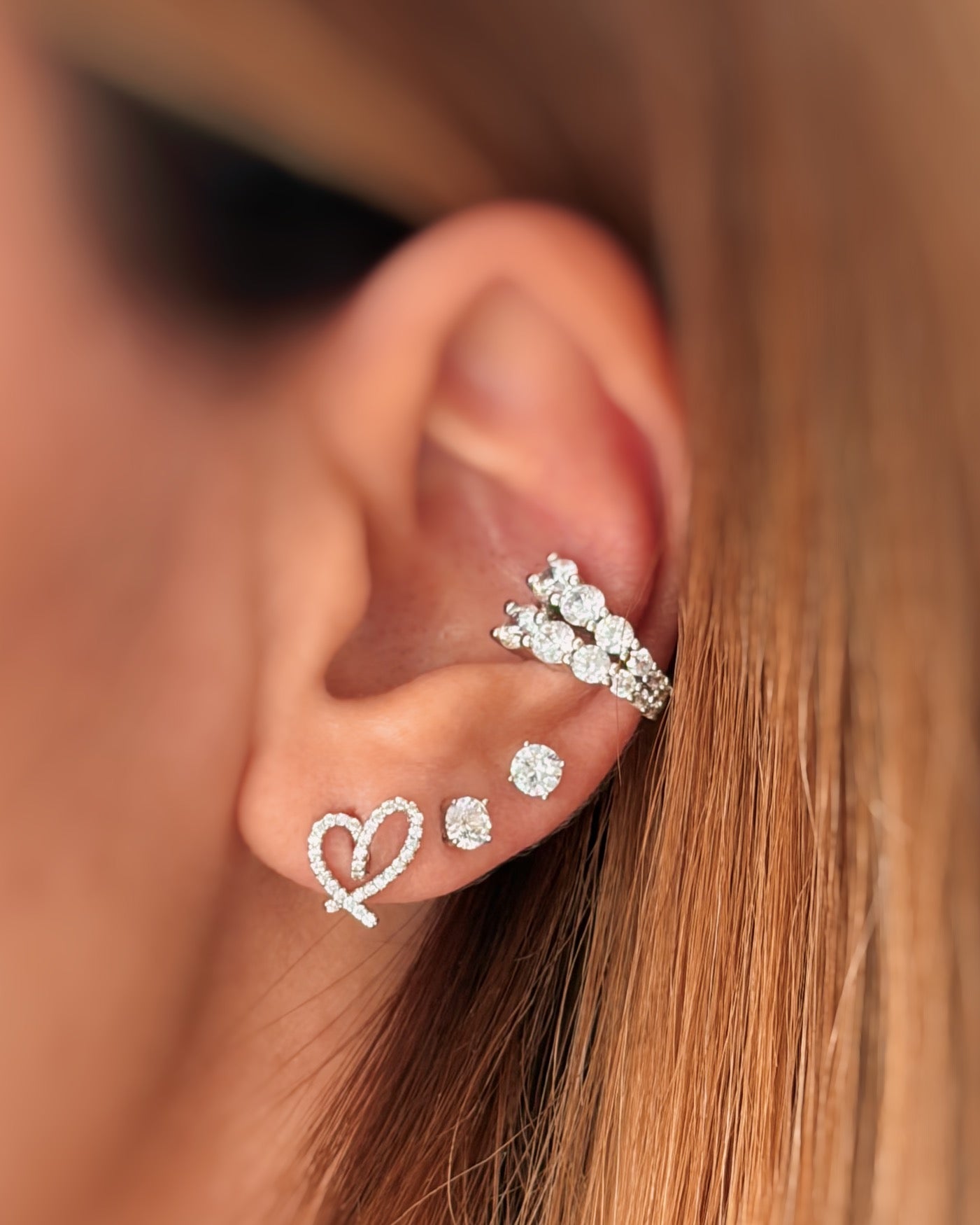 Orecchini cuore love