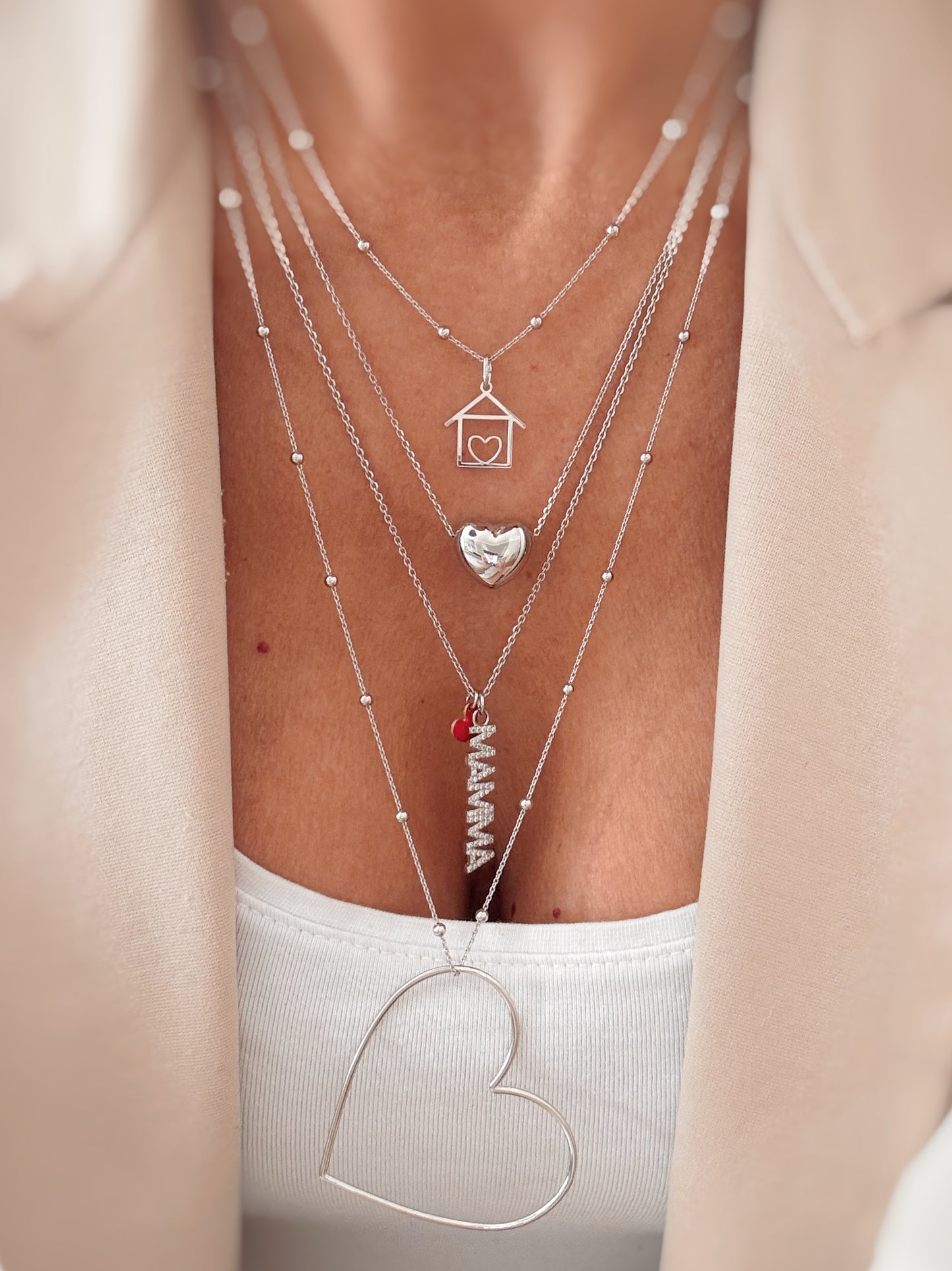 Collana cuoricino bomby