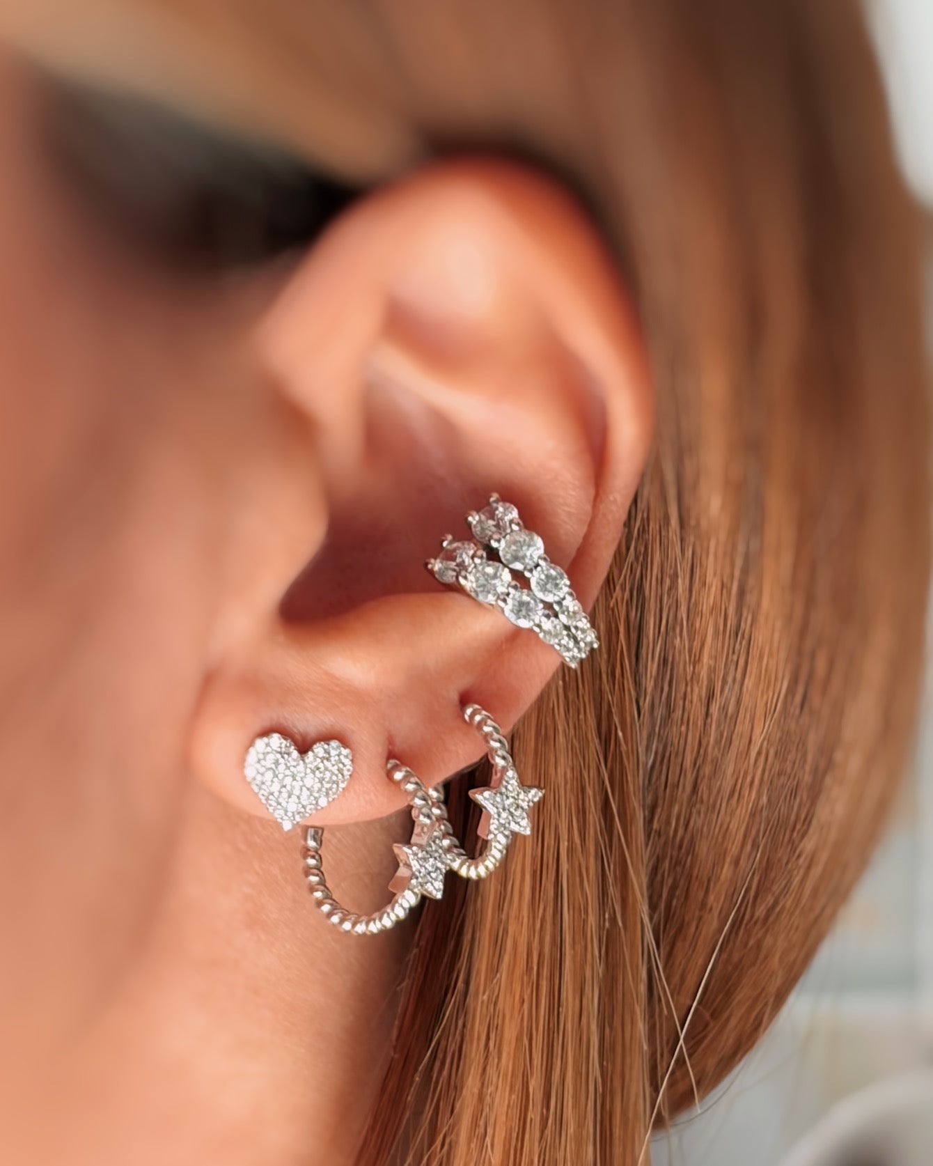 Orecchini cuoriciosi (vari colori)