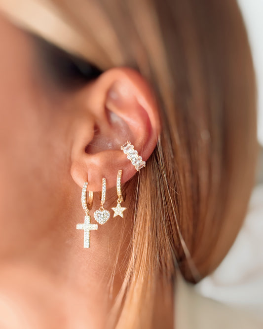 Cerchietti cuoricino pendente