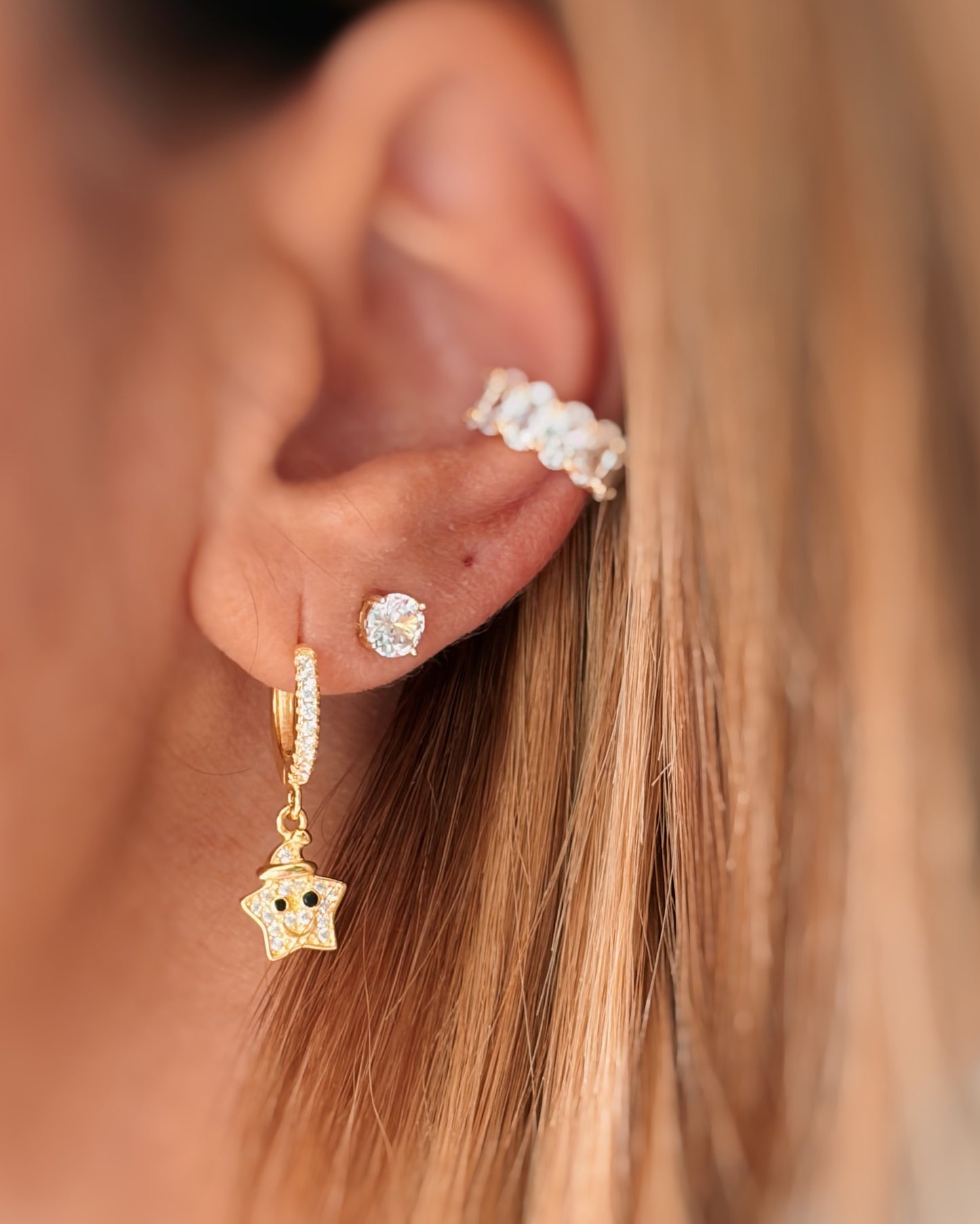 Monocerchietto e stellina natalizia