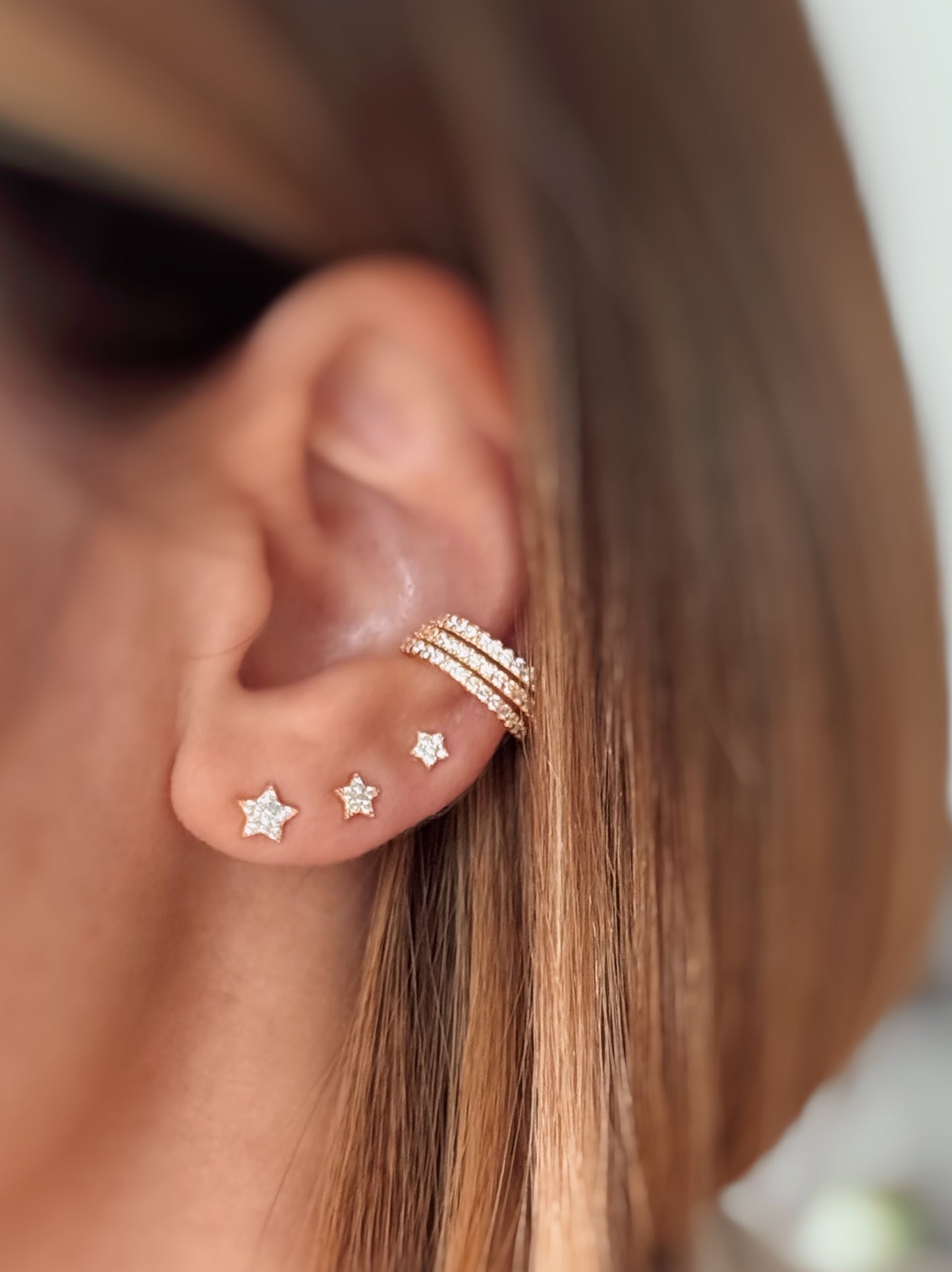 Orecchini Stelle a scalare