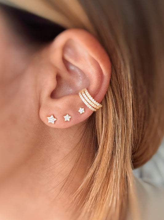 Orecchini Stelle a scalare