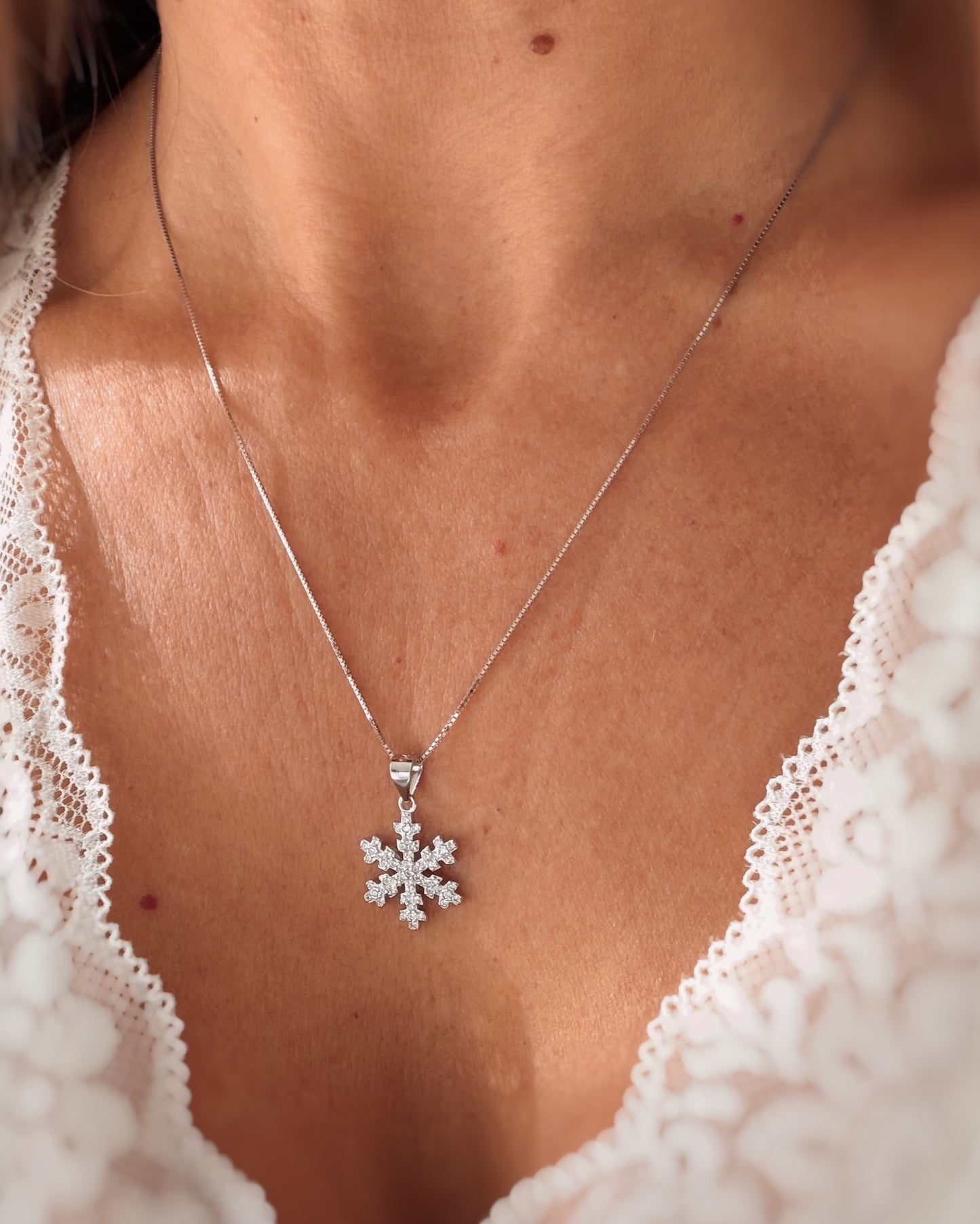 Collana Ana (fiocco di neve)