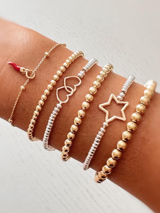 Bracciale rondelle e charm