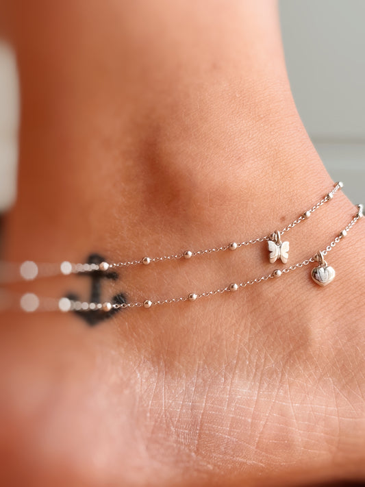 Cavigliera mini charm