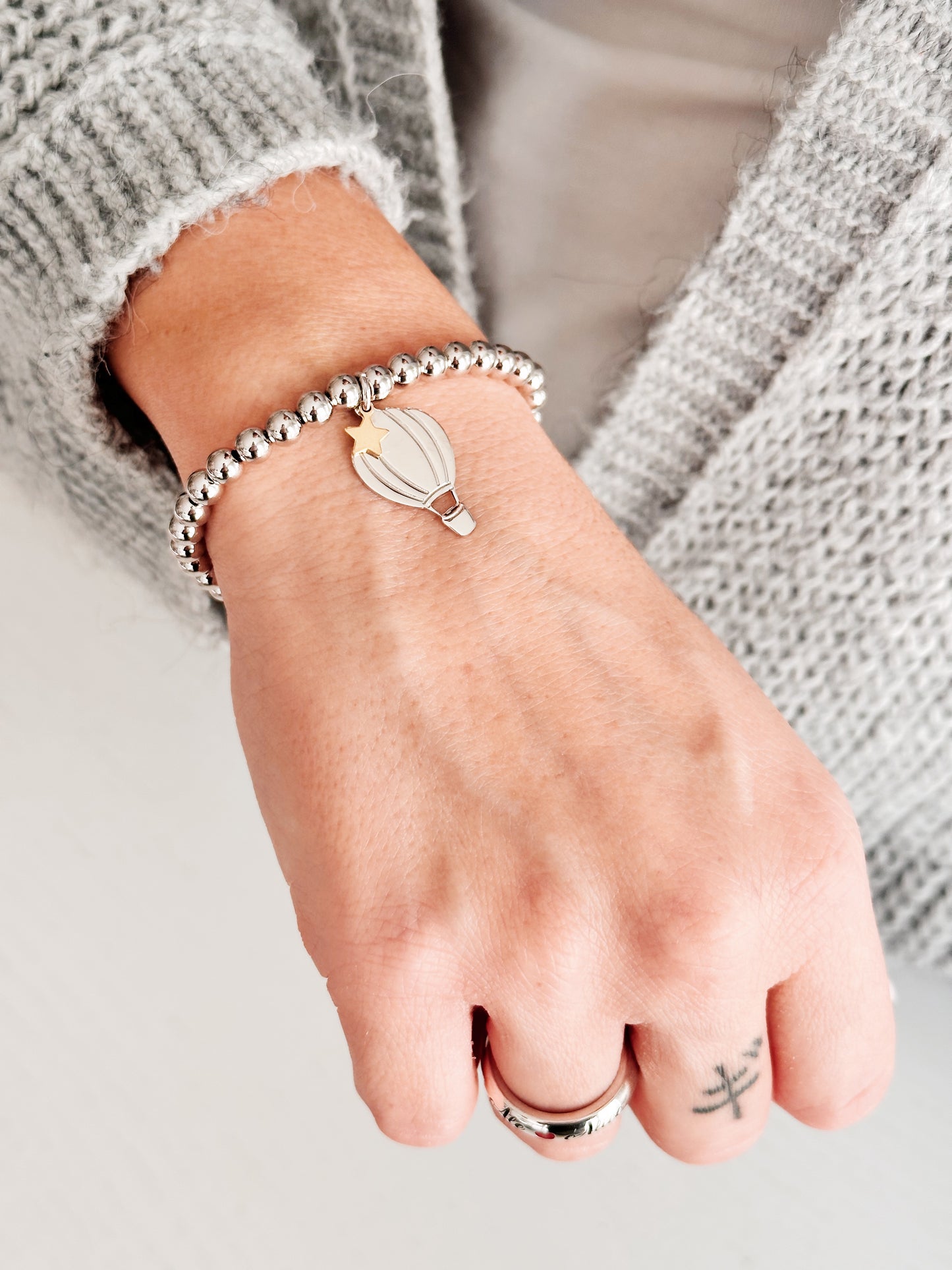 Bracciale mongolfiera (personalizzabile)