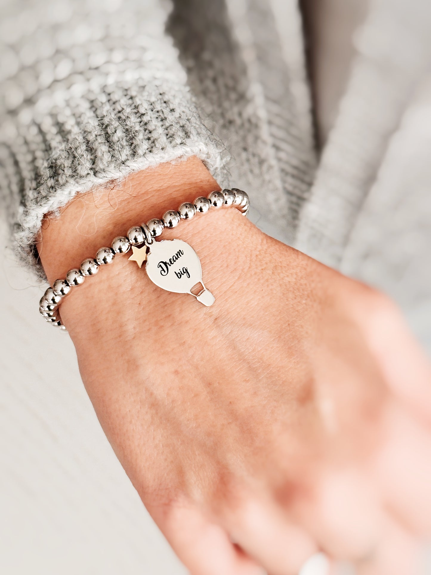 Bracciale mongolfiera (personalizzabile)