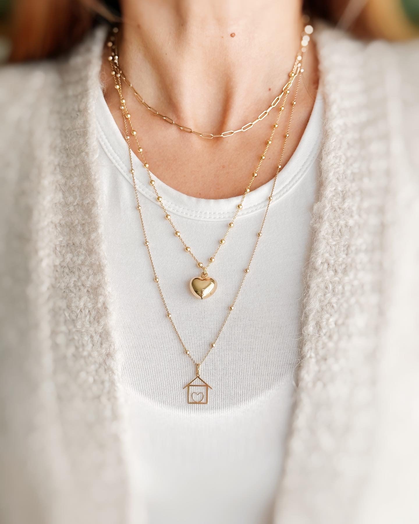 Collana corazon big