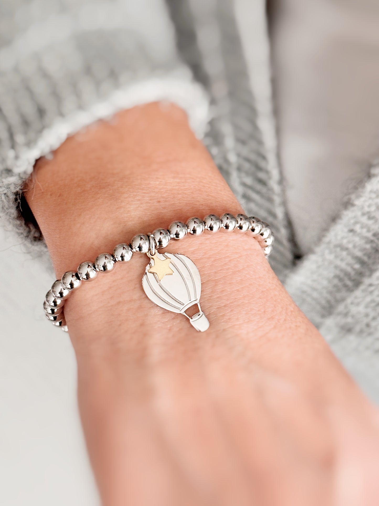 Bracciale mongolfiera (personalizzabile)