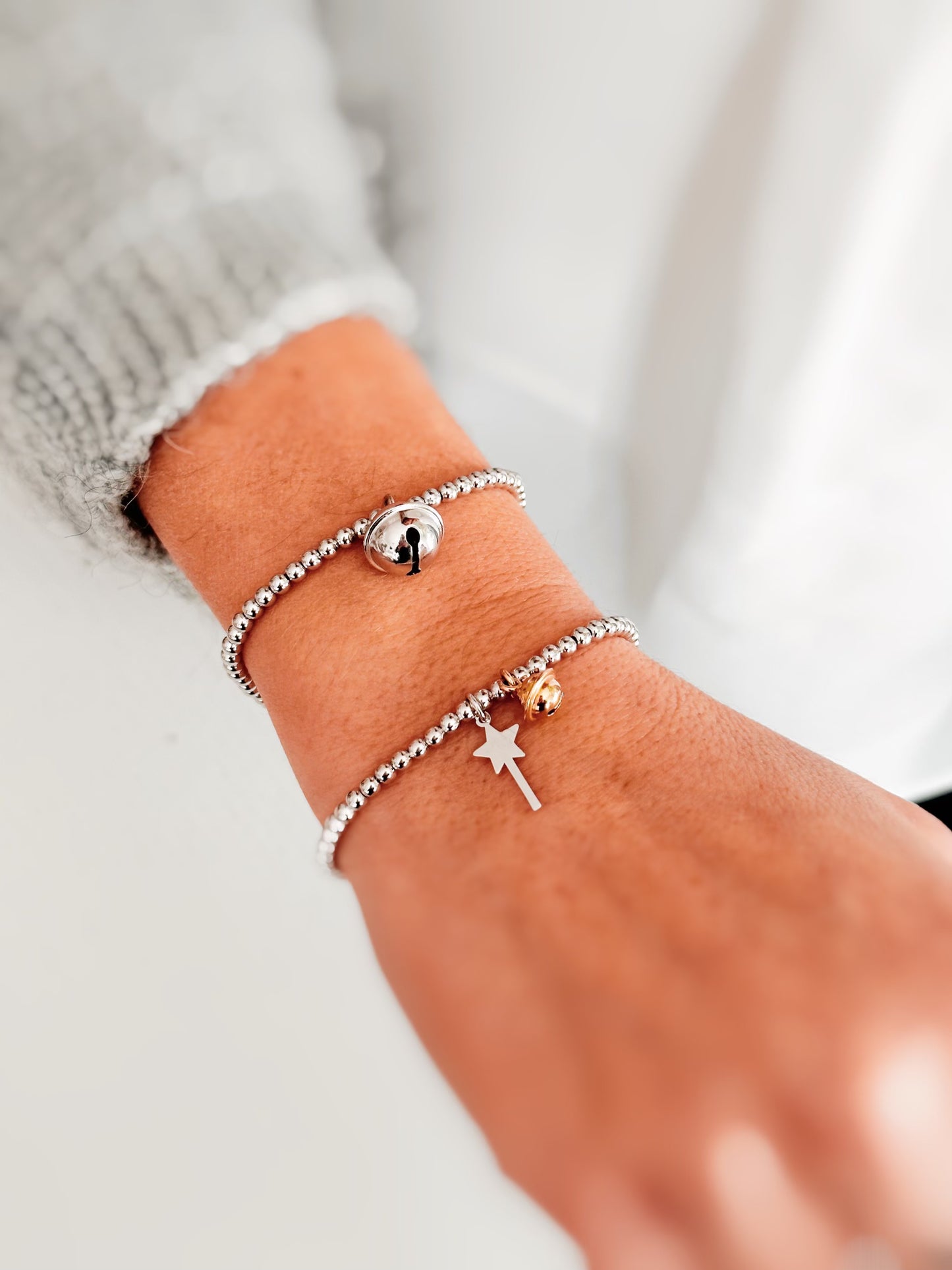 Bracciale trilli con bacchetta