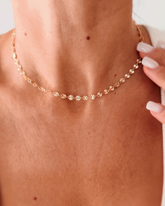 Collana choker tondini