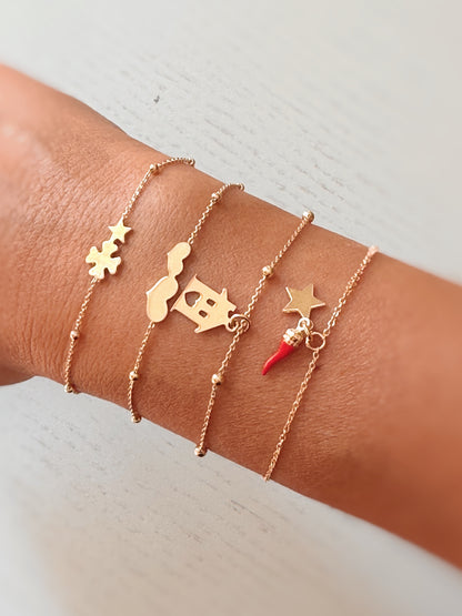 Bracciale lucky & star