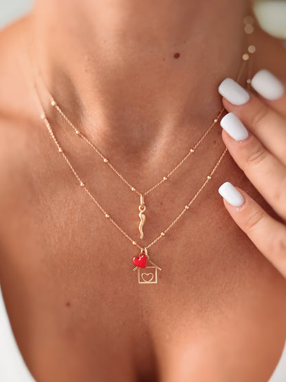 Collana casetta dell’amore
