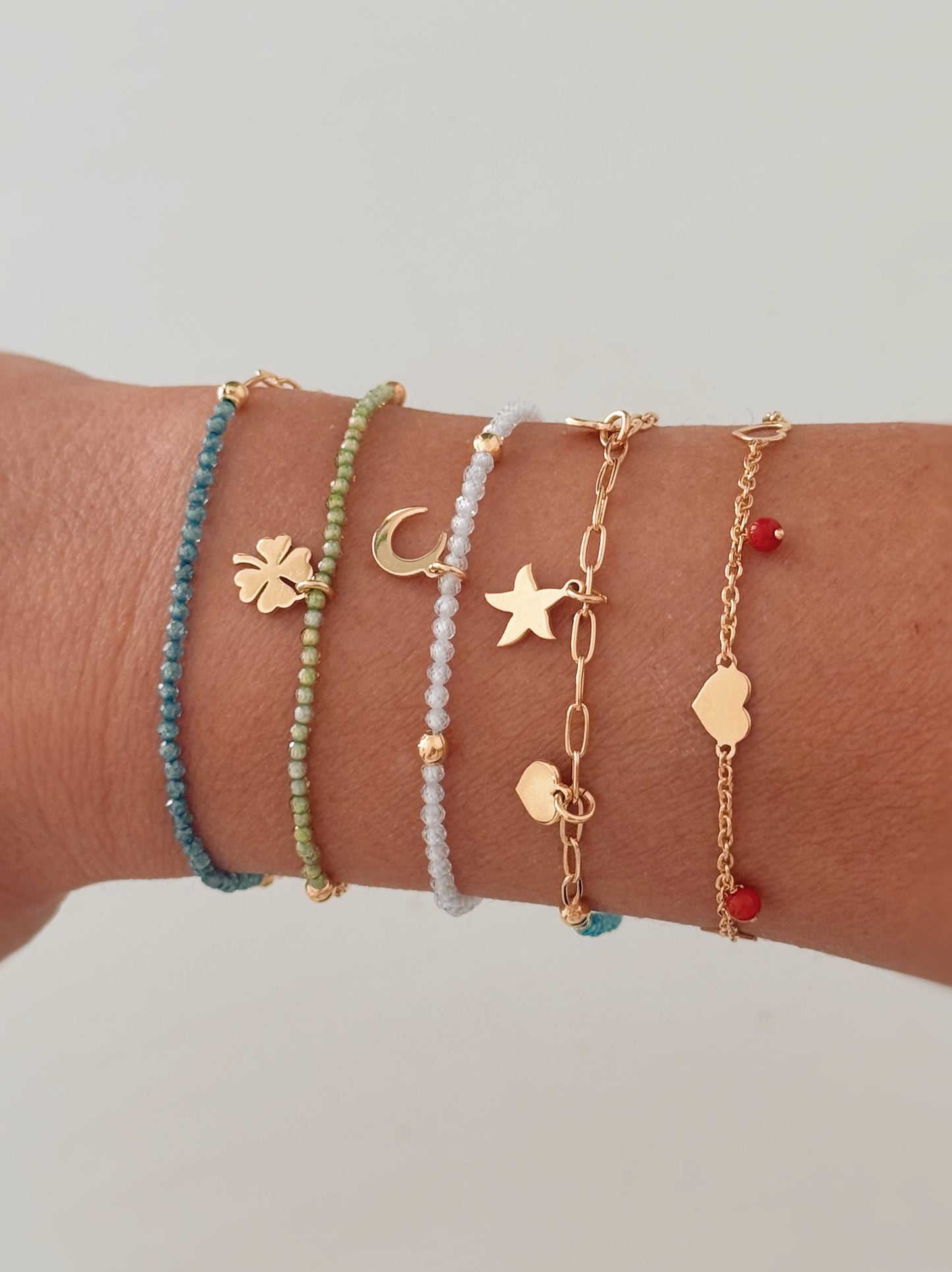Bracciale cristalli summer