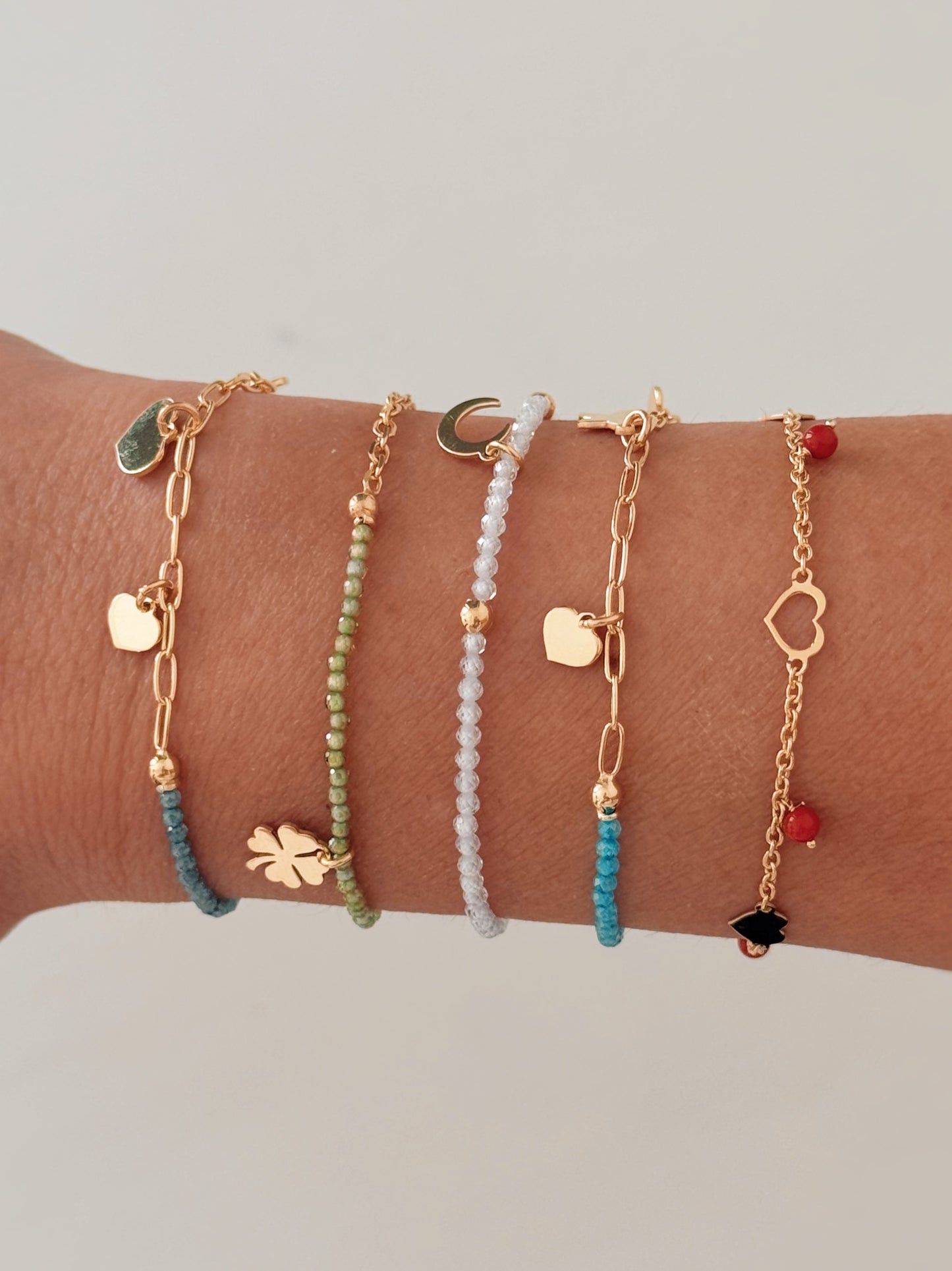 Bracciale cristalli summer