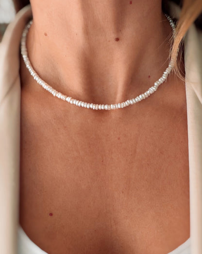 Collana perle irregolari