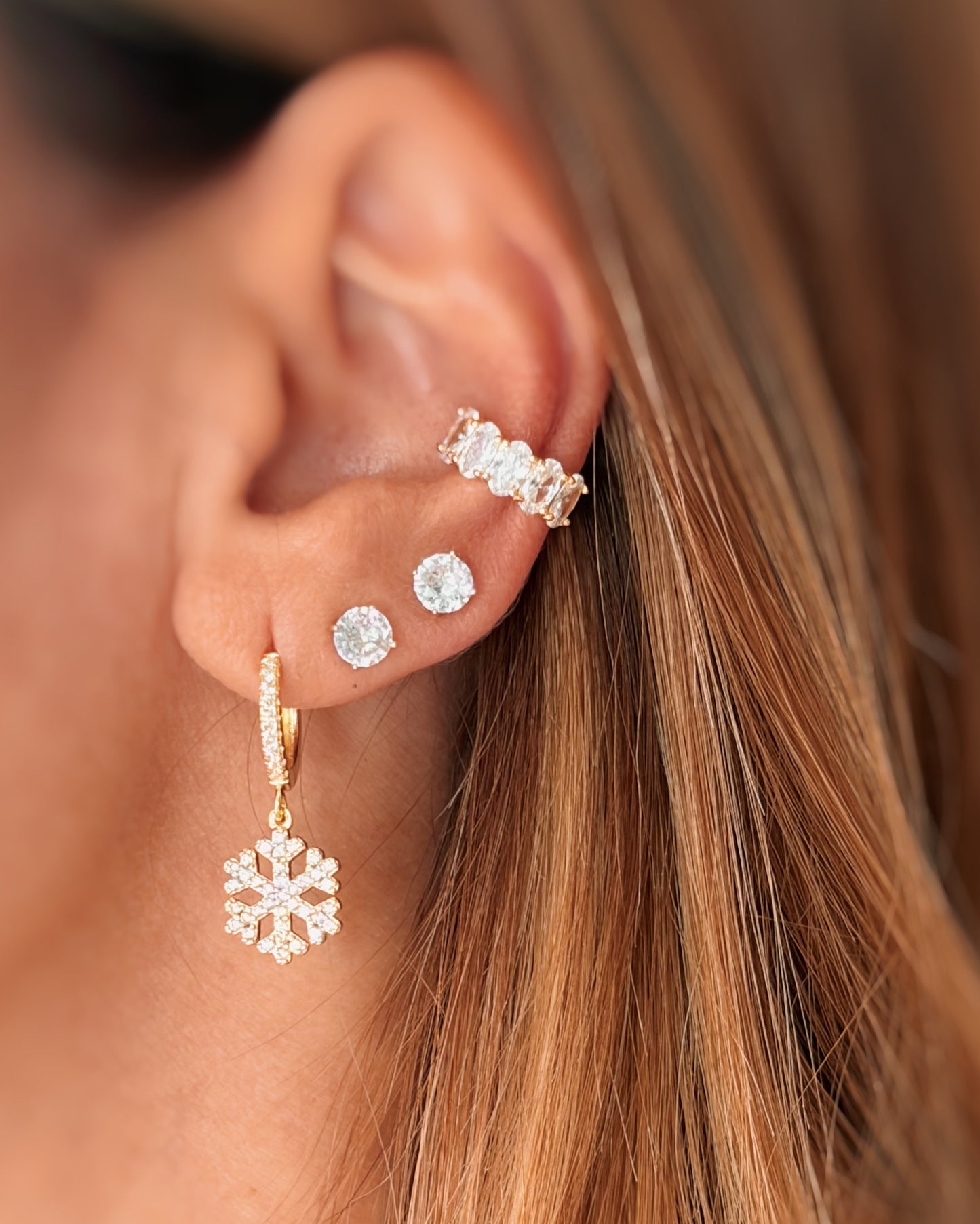 Monocerchietto e fiocco di neve