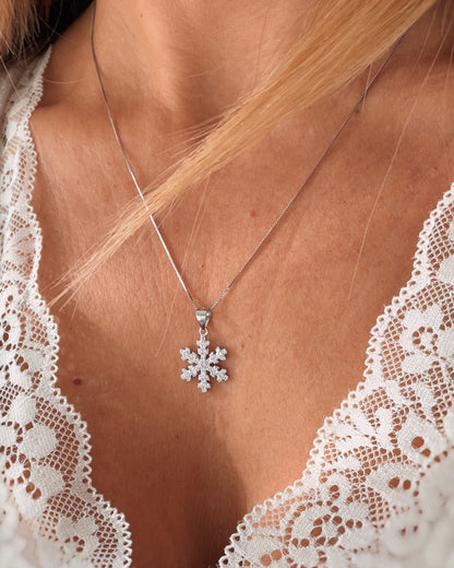 Collana Ana (fiocco di neve)