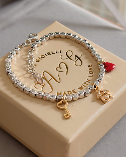 Bracciale home sweet home