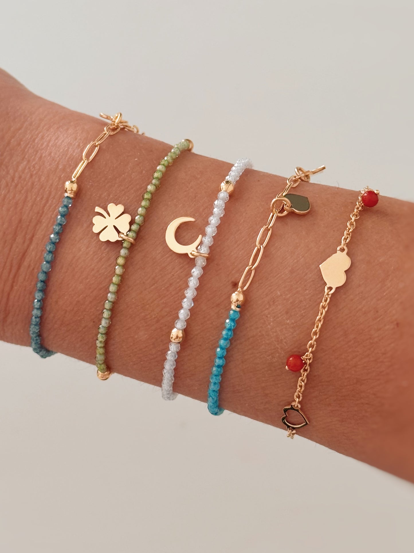 Bracciale cristalli summer