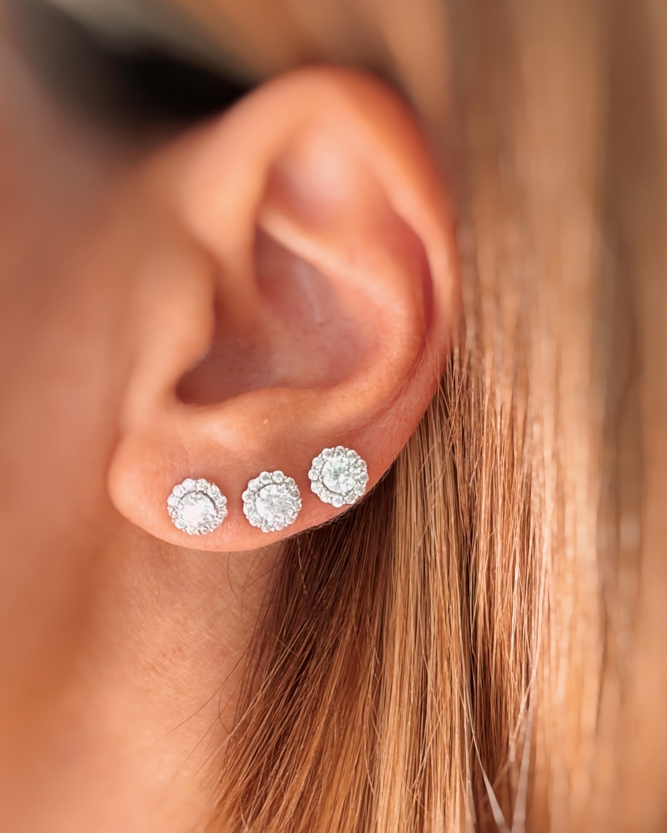 Orecchini Maglia Rettangolare Con Perla In Argento 925 Placcato Oro - Foto 8