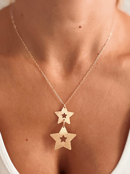 Collana Stelle satinate