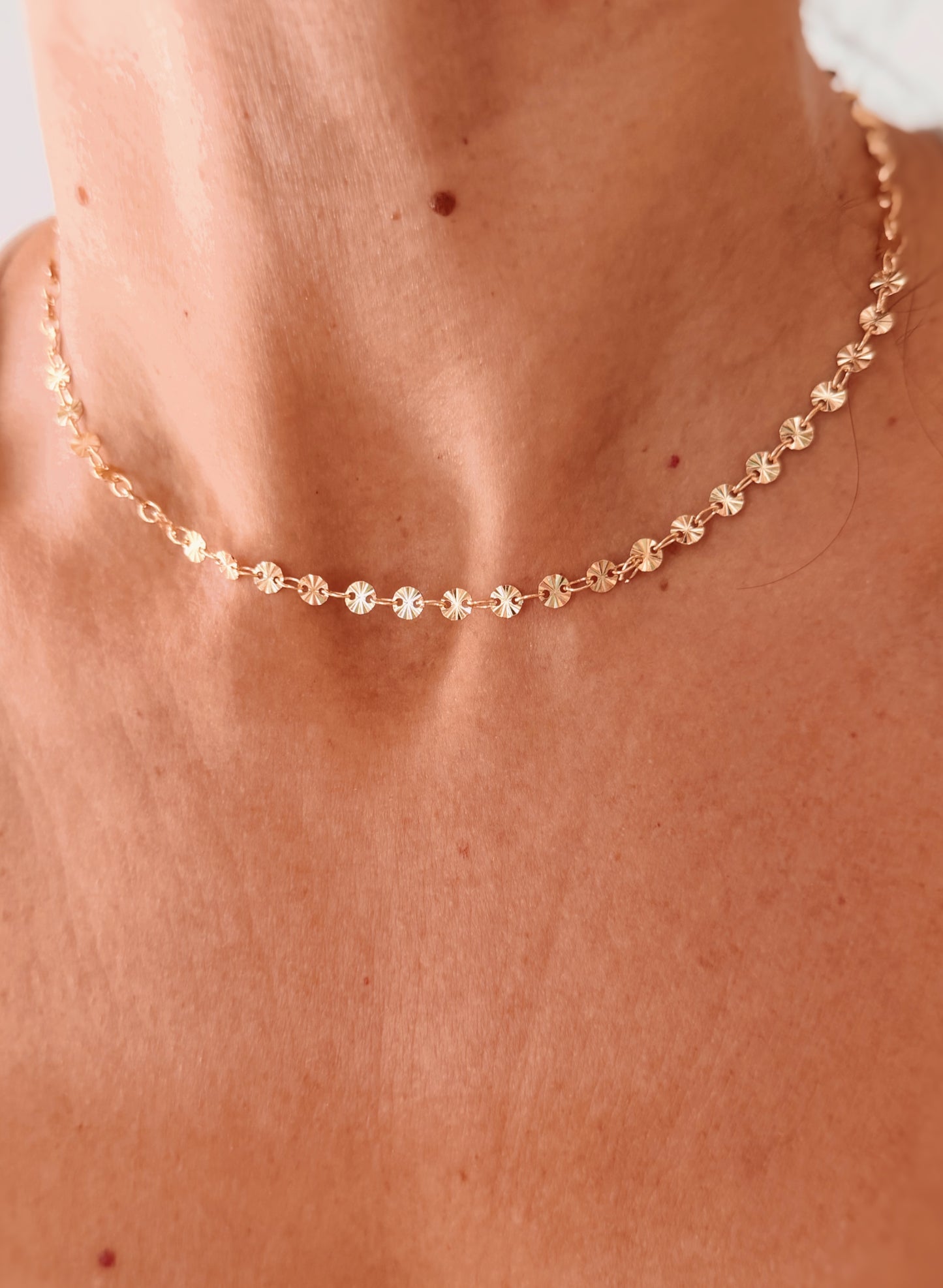 Collana choker tondini