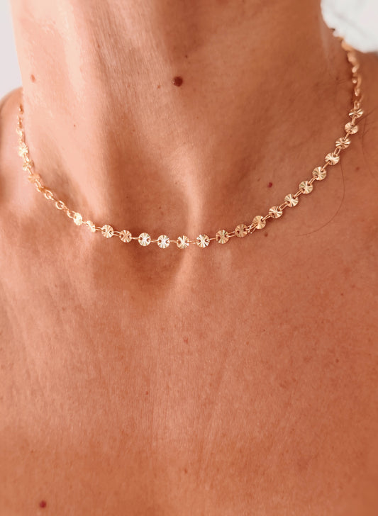 Collana choker tondini