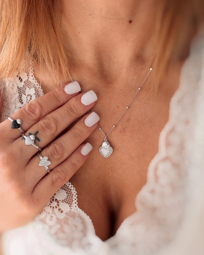 Anello cuore sacro