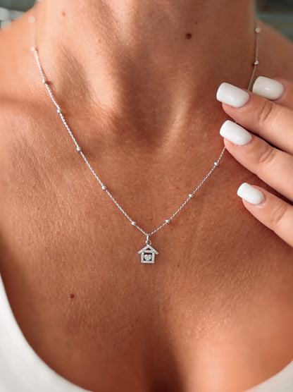 Collana casetta (tramezzata)