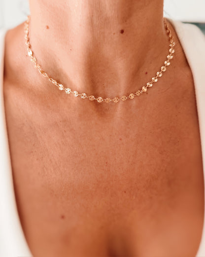 Collana choker tondini