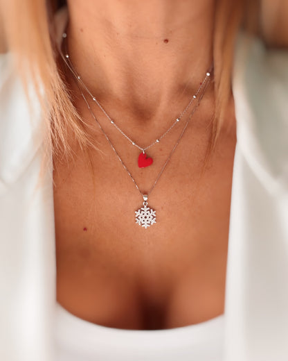 Collana Elsa (fiocco di neve)