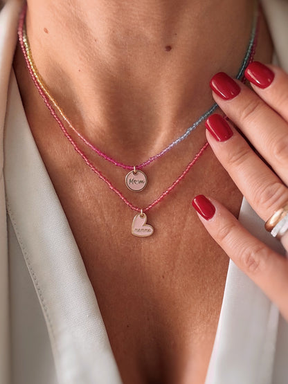 Collana Mom e cristalli