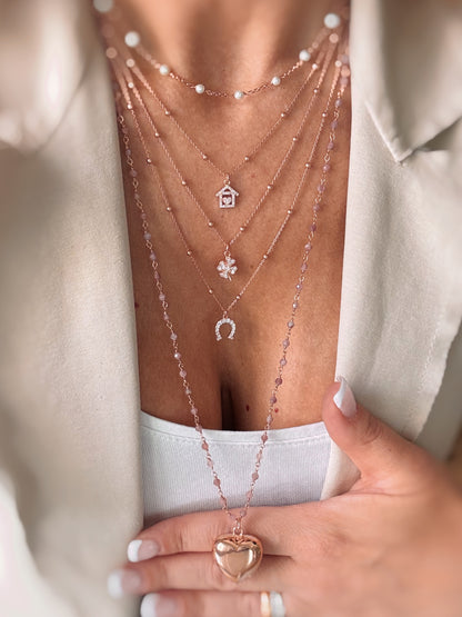 Collana casetta (tramezzata)