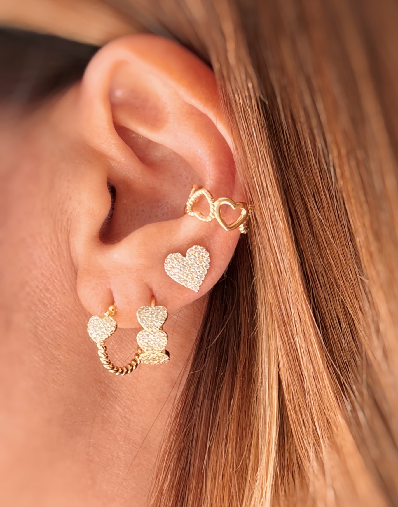 Orecchini cuoriciosi (vari colori)