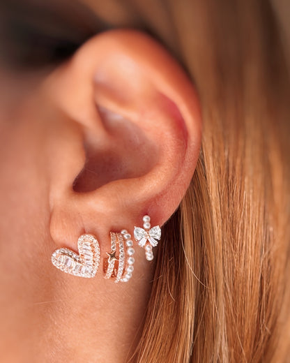 Cerchietti zirconi e perle