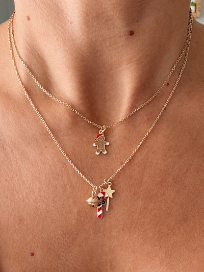 Collana charm natalizio