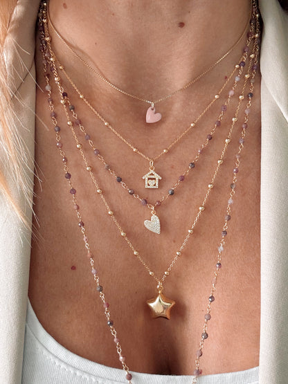 Collana casetta (tramezzata)