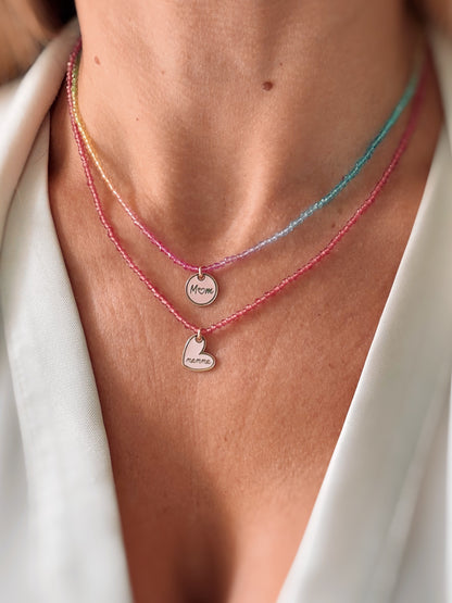 Collana Mom e cristalli