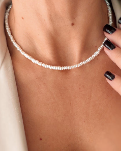 Collana perle irregolari