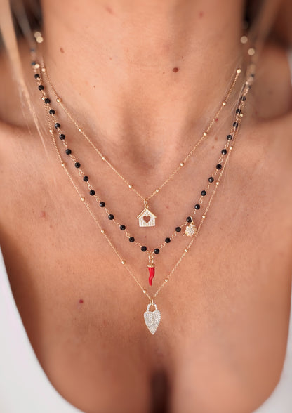 Collana cristalli e fortuna