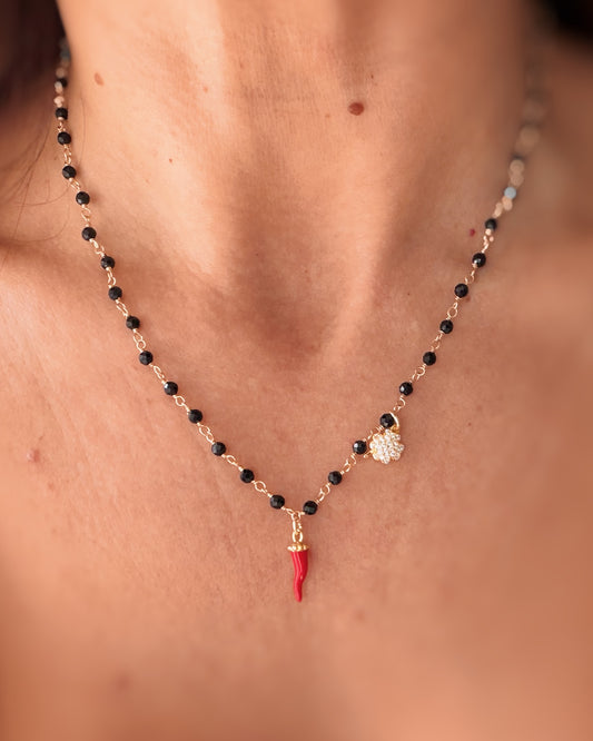 Collana cristalli e fortuna