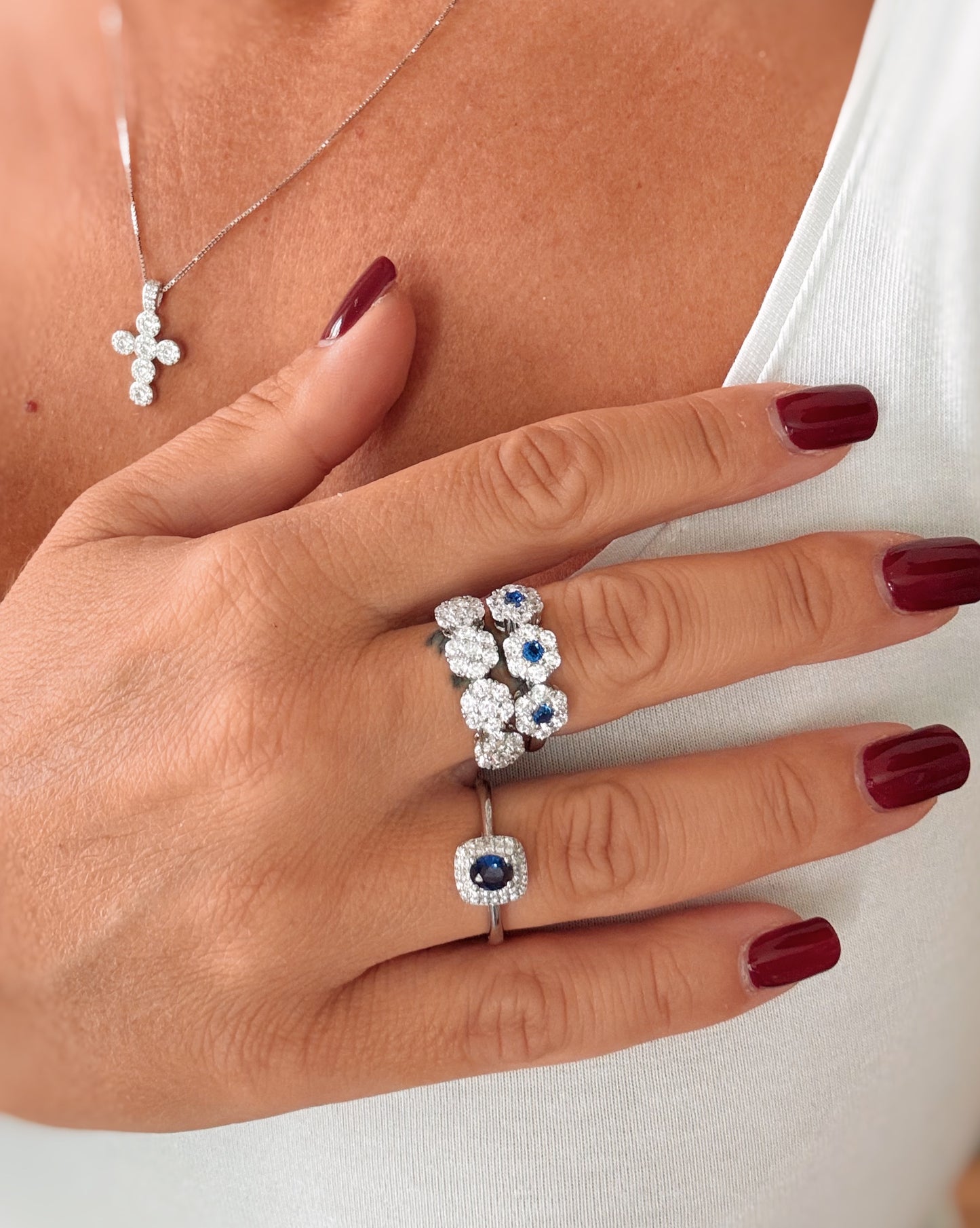Anello 4 fiori magic
