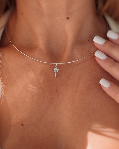 Filo di luce e bacchetta magica