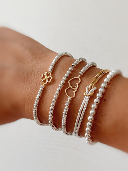 Bracciale rondelle e charm