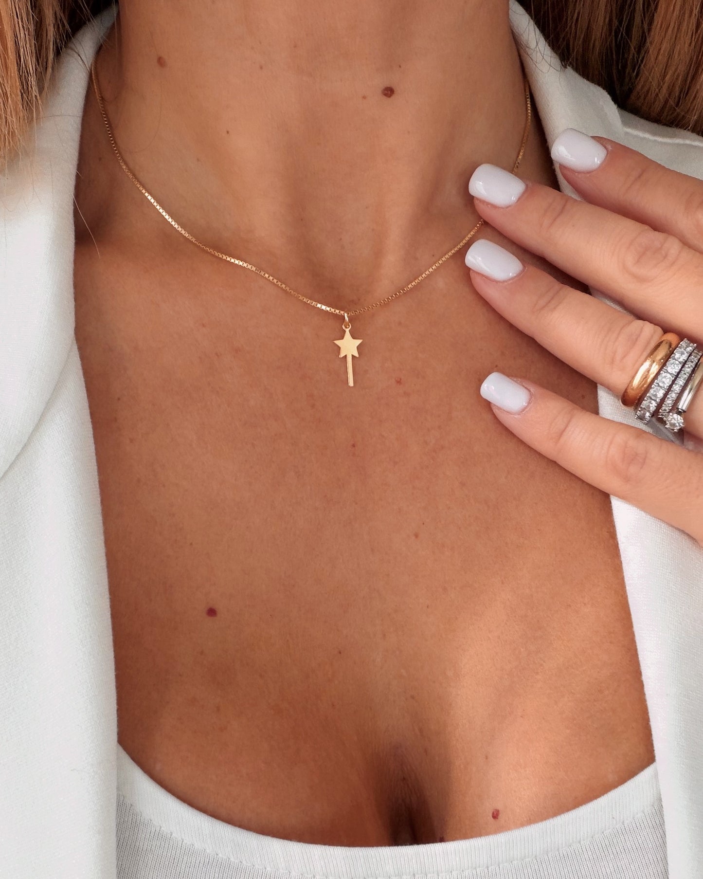 Girocollo veneziana big con bacchetta