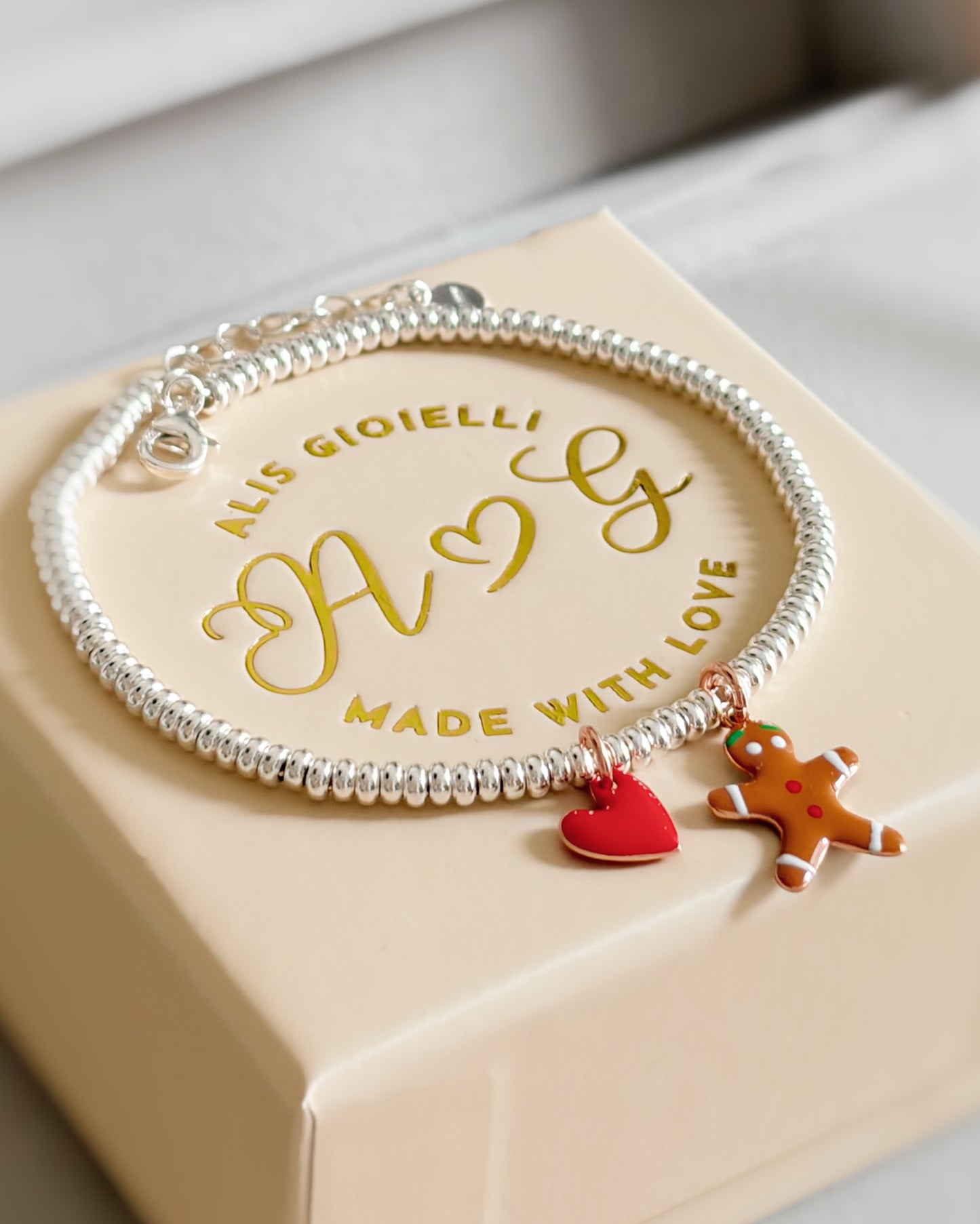 Bracciale pan di zenzero love