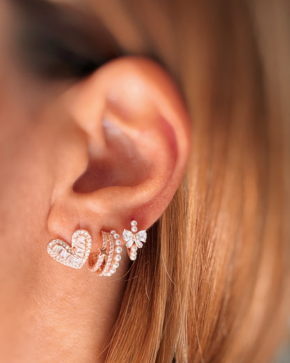 Cerchietti zirconi e perle