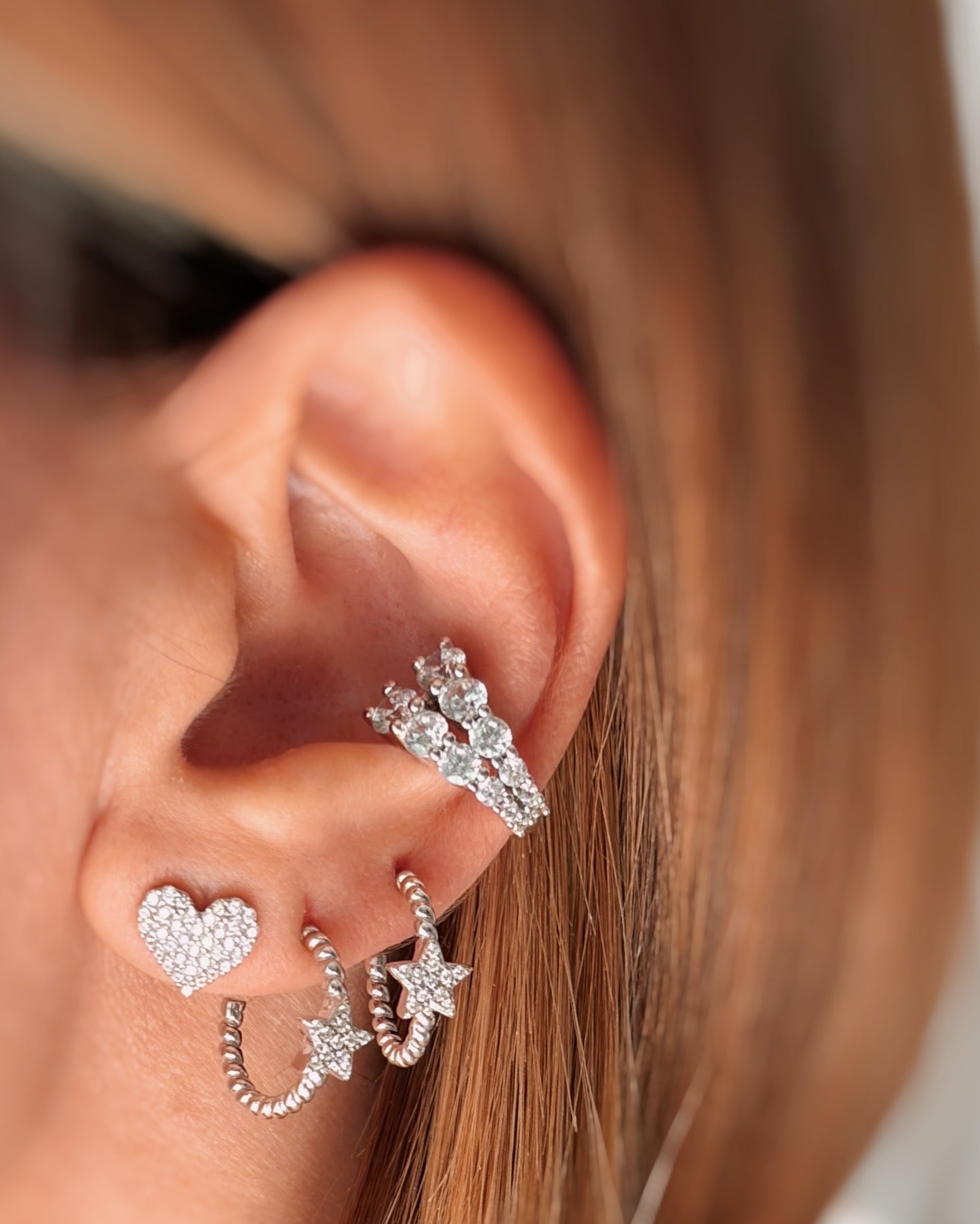 Orecchini cuoriciosi (vari colori)